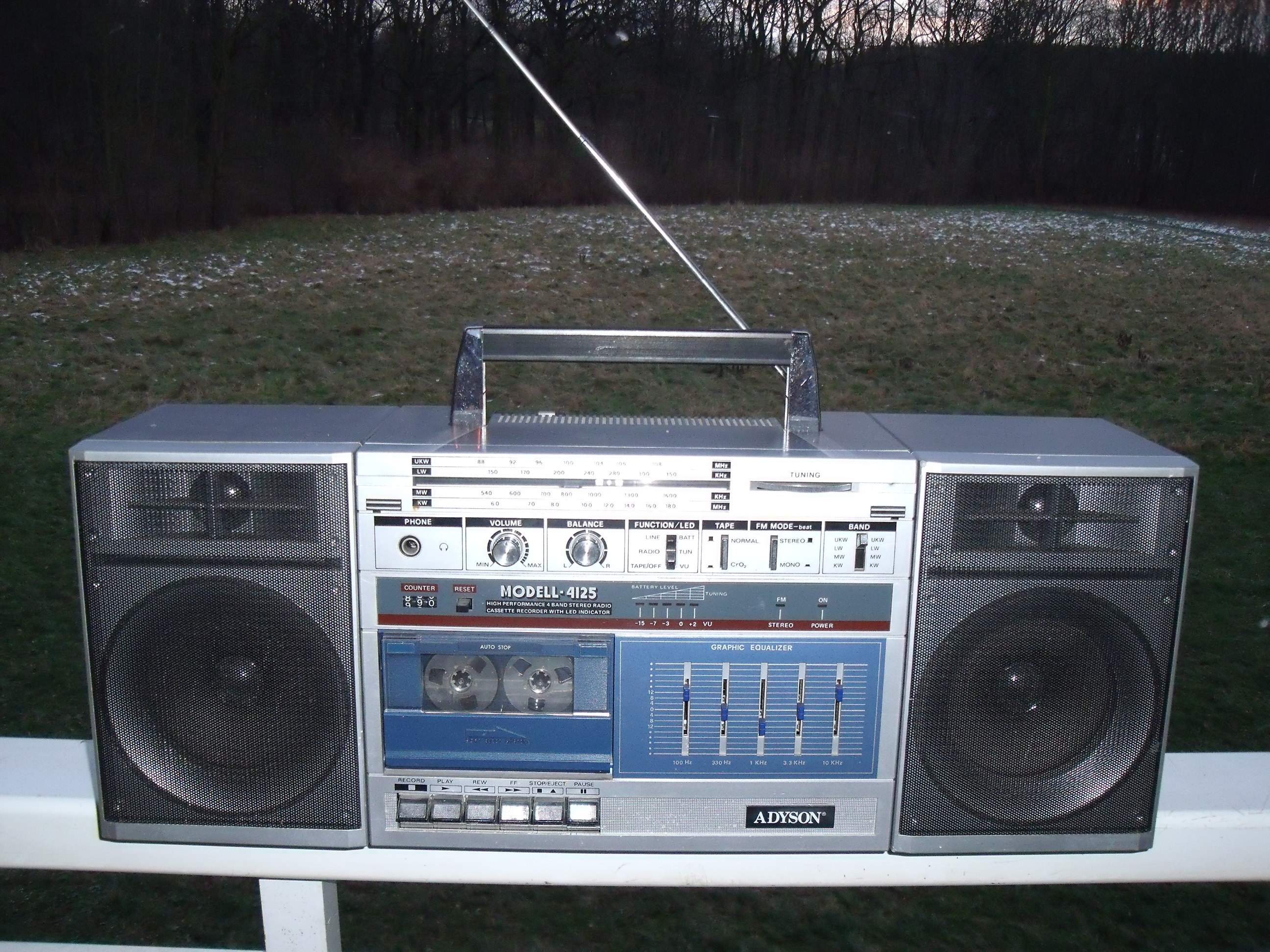 Adyson 4125 Rare Boombox Model Boomboxery Forum