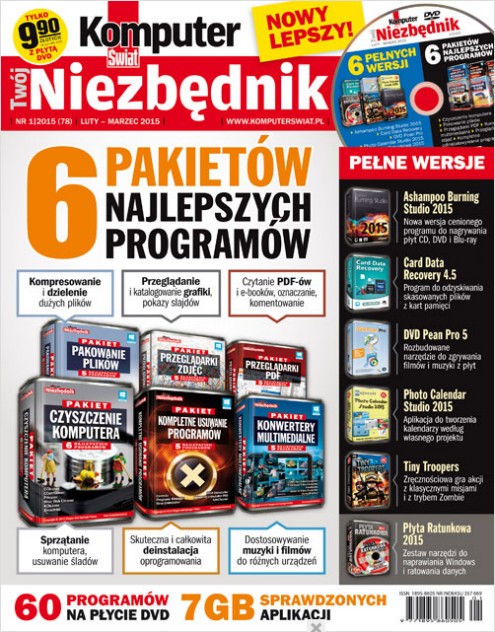 Komputer Świat Twój Niezbędnik (Niezbędnik Extra) 2012+2013+2014+2015 Komputer Świat Twój Niezbędnik (Niezbędnik Extra) 2012+2013+2014+2015