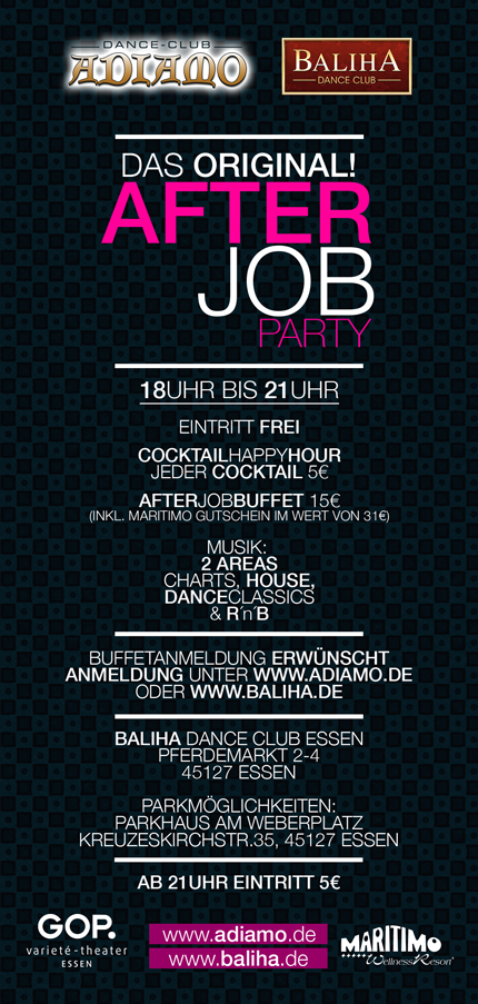 Baliha Dance Club Am 11 03 15 Das Original After Job Party In Essen
