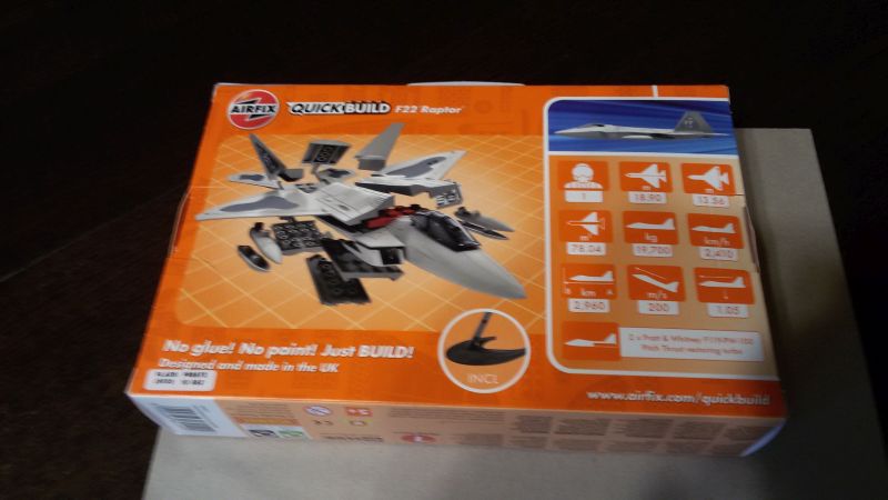 Airfix J6005- Quick Build F22 Raptor- LEGO von Airfix! 974het4d