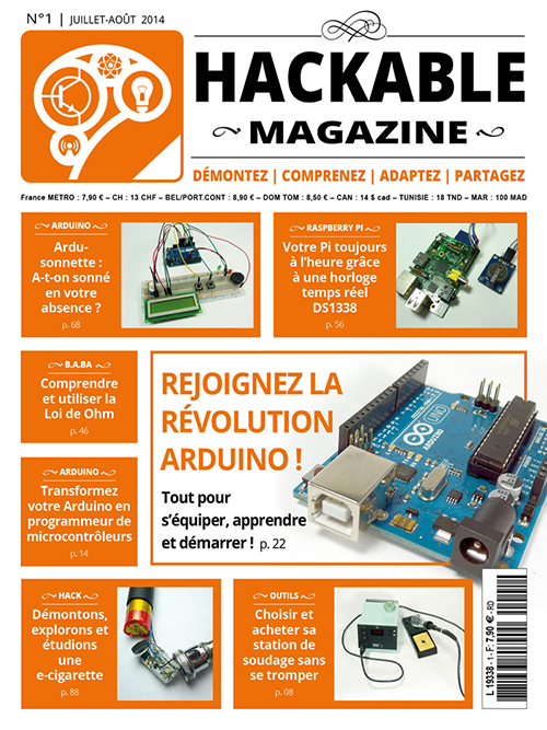 Hackable Magazine No.1 - Juillet-Août 2014