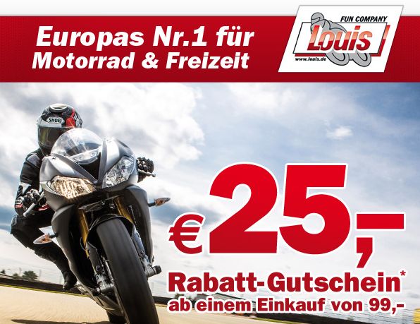 Louis Motorrad Rabatt 25 gutschein von louis motorrad ebay Louis Motorrad Rabatt 25 gutschein von louis motorrad ebay
