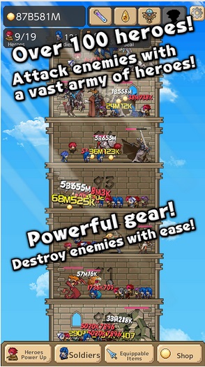 Tower of Hero v1.2.6 Mod Hileli apk : Sınırsız Para Hileli Tower of Hero v1.2.6 Mod Hileli apk : Sınırsız Para Hileli