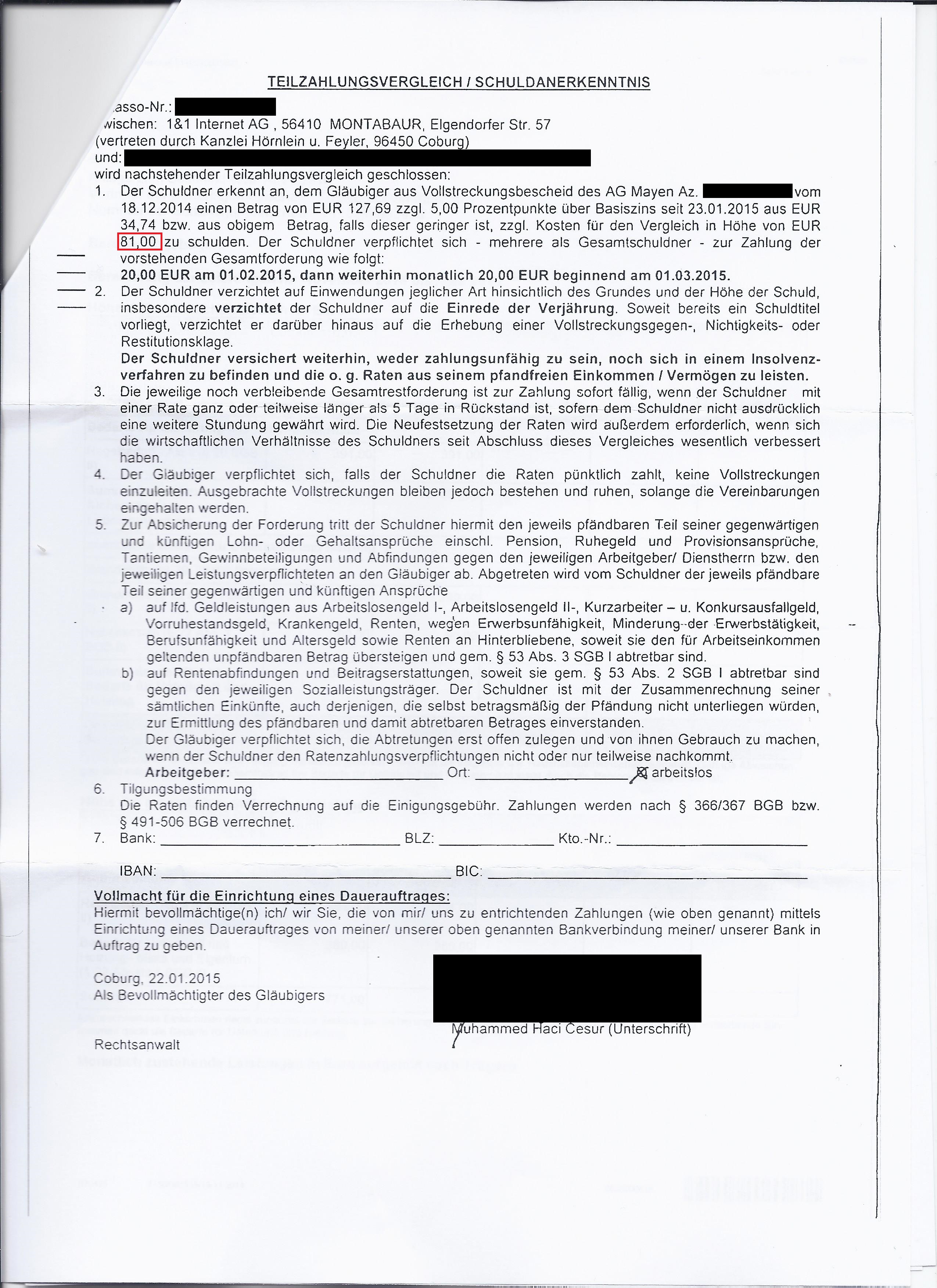Inkasso Hörnlein und Feyler Inkasso