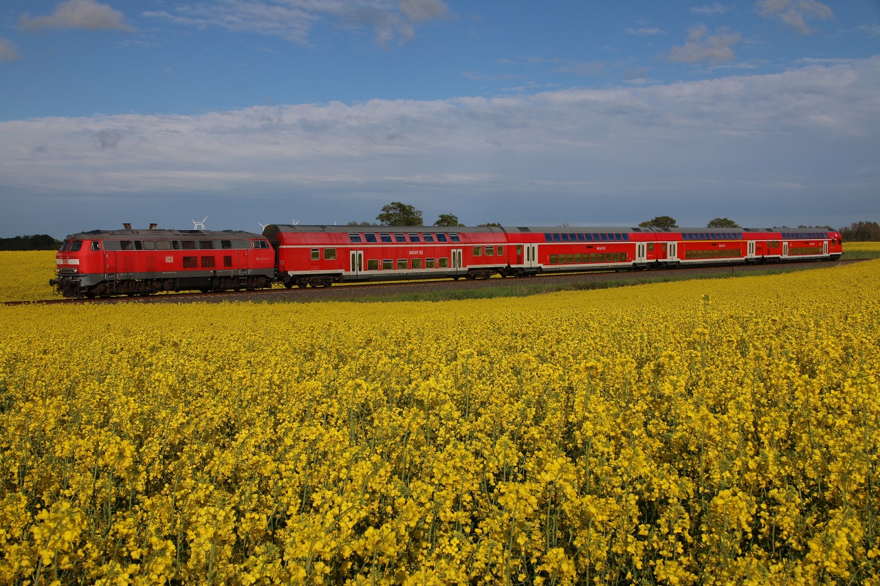 218 329-1 mit RB 21494