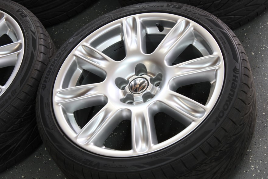 Original VW Cross Polo 9N 9N3 17 Zoll BBS Alufelgen Sommerreifen Golf 3 ...